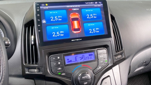 Màn hình DVD Android xe Hyundai i30, i30cw 2007 - 2011 | Gotech GT8 Max